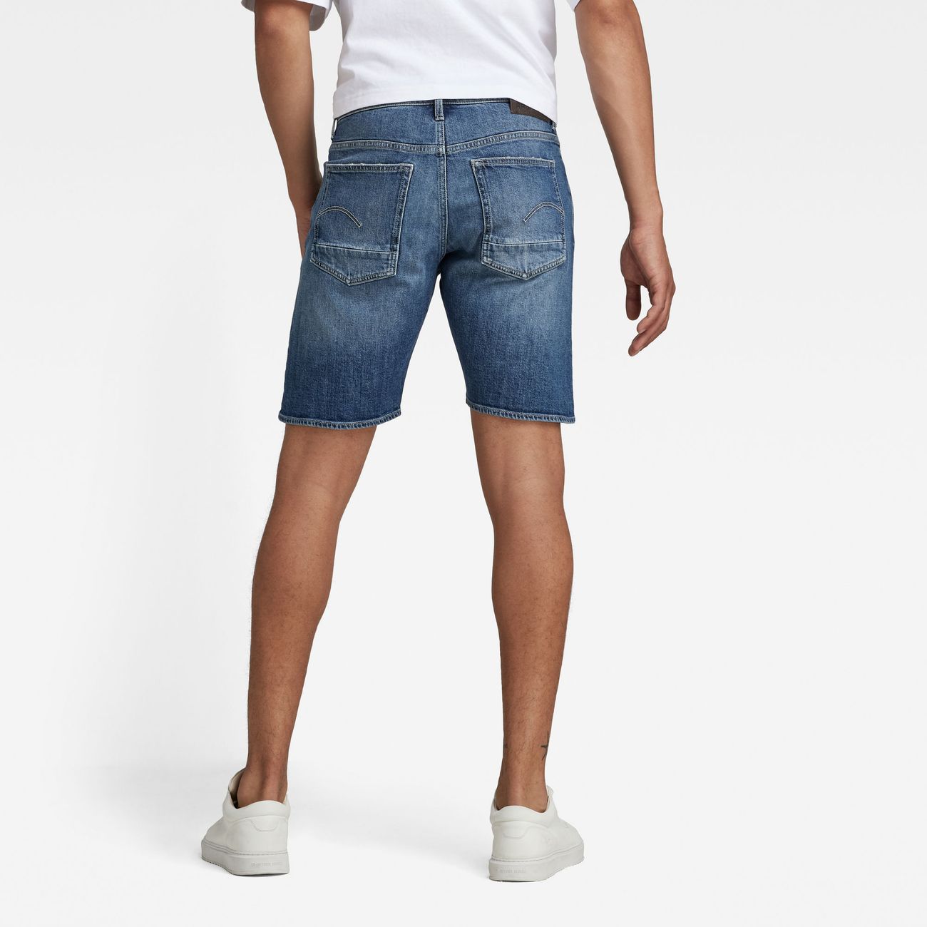 G-STAR RAW DENIM TRIPLE A  DENIM SHORTS HERREN STRAIGHT FIT